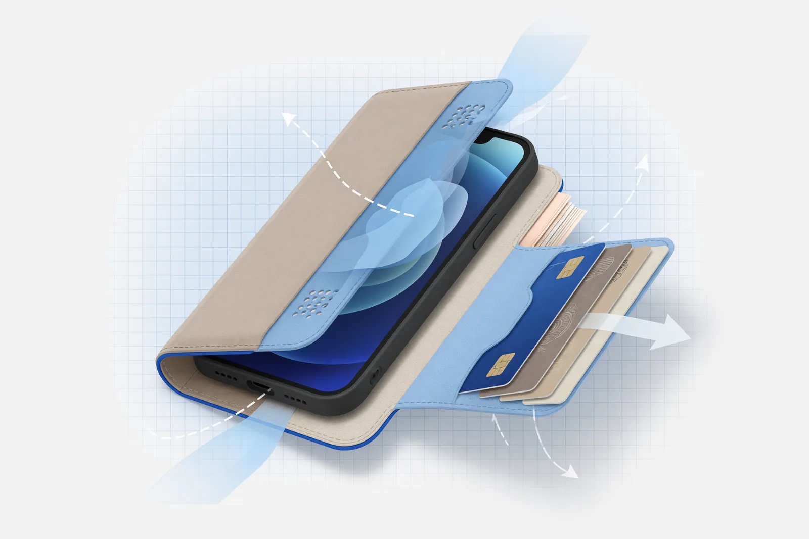 Best wallet phone case choices that keep cards close illustration