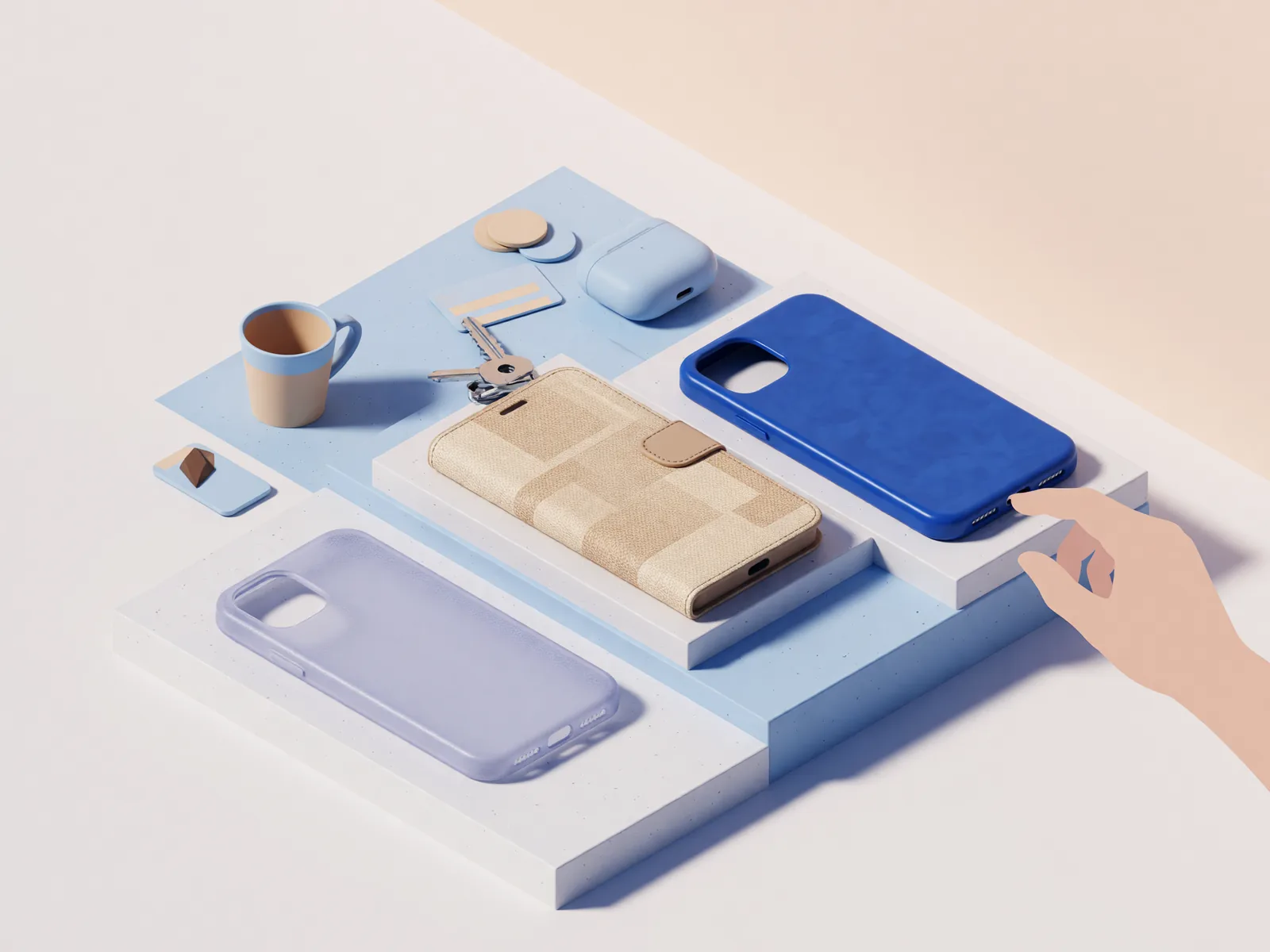 Choosing the Best Phone Case Material for Real Life illustration